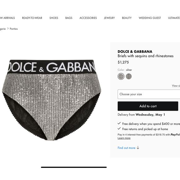 NWT Rhinestone Studded High Waist Hot Pants Bootie Shorts Size Med - Picture 15 of 15